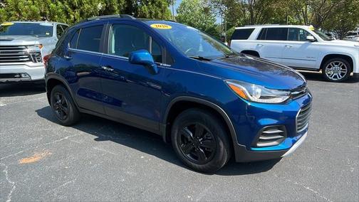 Pacific Blue Metallic 2020 Chevrolet Trax LT
