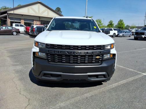 Summit White 2021 Chevrolet Silverado 1500 Base