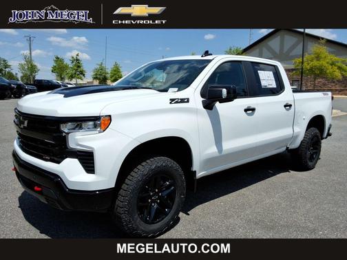 Summit White 2026 Chevrolet Silverado 1500 LT Trail Boss