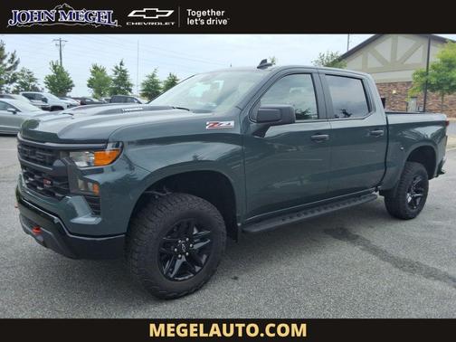 Cypress Gray 2026 Chevrolet Silverado 1500 Custom Trail Boss