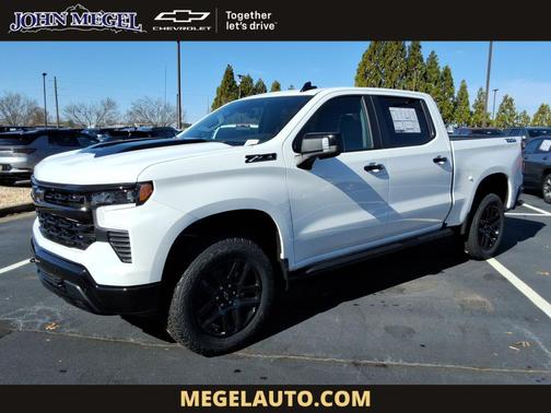 Summit White 2026 Chevrolet Silverado 1500 LT Trail Boss