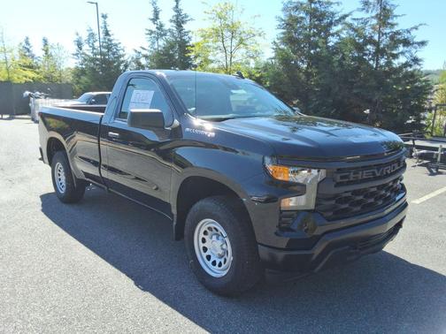 Black 2026 Chevrolet Silverado 1500 Base