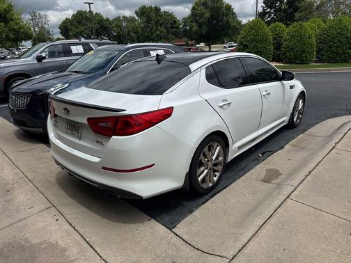 Snow White Pearl 2014 Kia Optima SXL Turbo