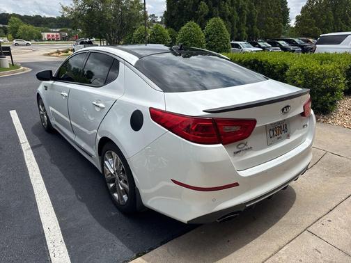 Snow White Pearl 2014 Kia Optima SXL Turbo