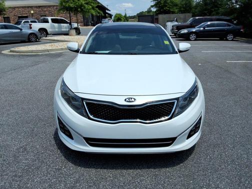 Snow White Pearl 2014 Kia Optima SXL Turbo