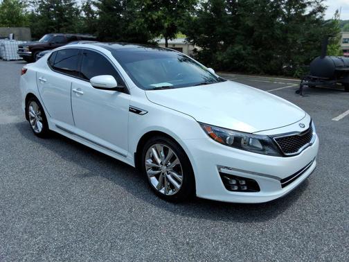 Snow White Pearl 2014 Kia Optima SXL Turbo