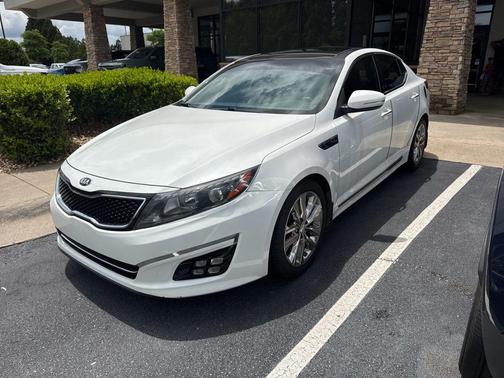 Snow White Pearl 2014 Kia Optima SXL Turbo