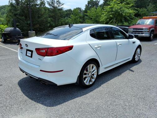 Snow White Pearl 2014 Kia Optima SXL Turbo