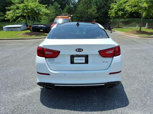 Snow White Pearl 2014 Kia Optima SXL Turbo