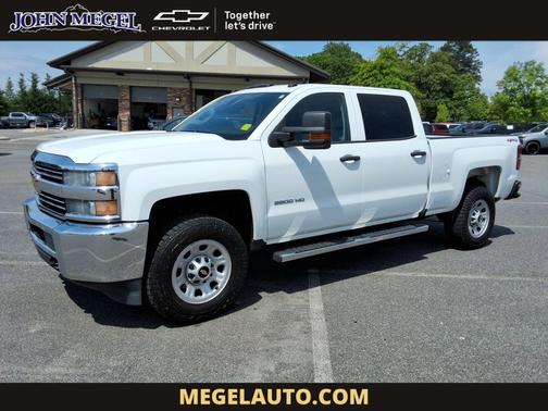 Summit White 2016 Chevrolet Silverado 3500 WT