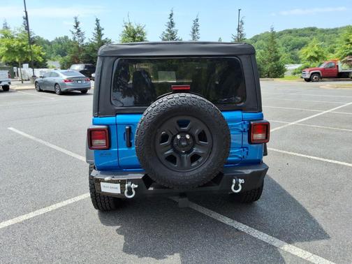 Hydro Blue Pearlcoat 2025 Jeep Wrangler Sport