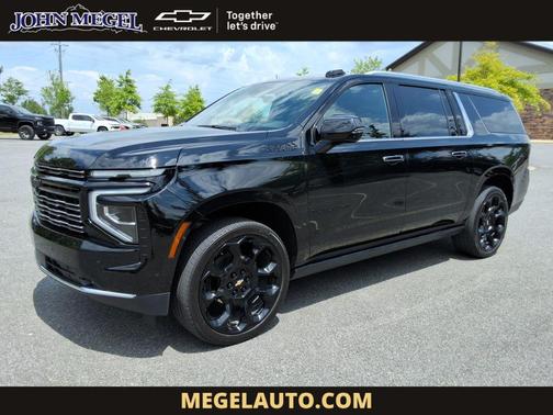 Black 2025 Chevrolet Suburban High Country