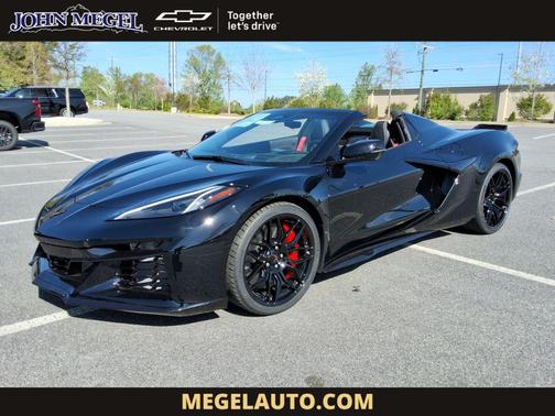 Black 2026 Chevrolet Corvette Z06