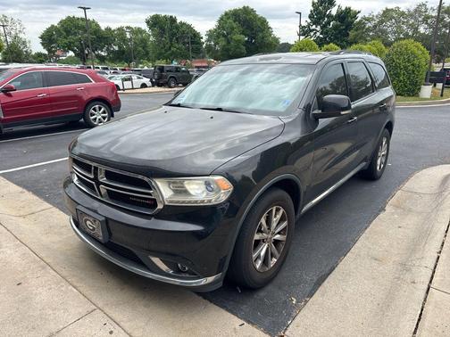 Brilliant Black Crystal Pearlcoat 2014 Dodge Durango Limited