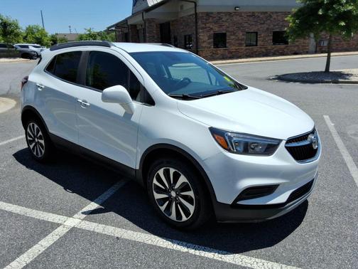 Summit White 2021 Buick Encore Preferred
