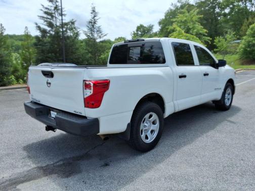 Glacier White 2018 Nissan Titan S