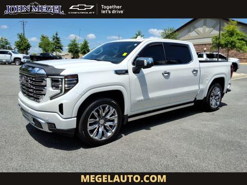 White Frost Tricoat 2024 GMC Sierra 1500 Denali