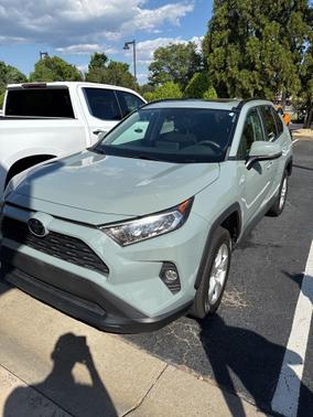 Green 2019 Toyota RAV4 XLE