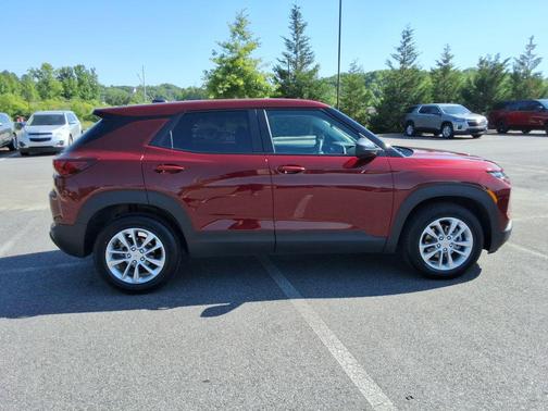 Crimson Metallic 2024 Chevrolet Trailblazer LS