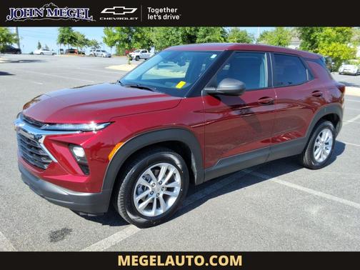 Crimson Metallic 2024 Chevrolet Trailblazer LS