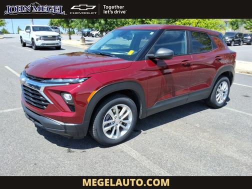 Crimson Metallic 2024 Chevrolet Trailblazer LS