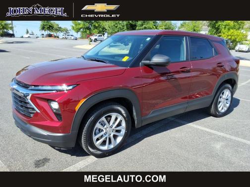 Crimson Metallic 2024 Chevrolet Trailblazer LS