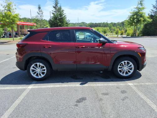 Crimson Metallic 2024 Chevrolet Trailblazer LS