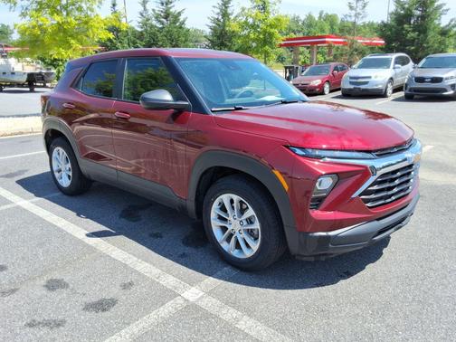 Crimson Metallic 2024 Chevrolet Trailblazer LS