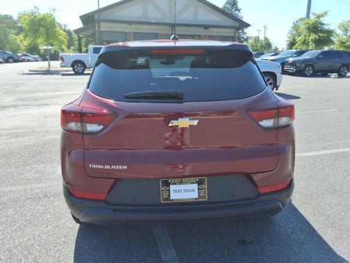 Crimson Metallic 2024 Chevrolet Trailblazer LS