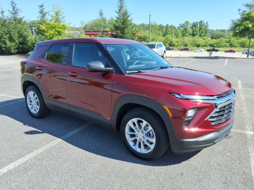 Crimson Metallic 2024 Chevrolet Trailblazer LS
