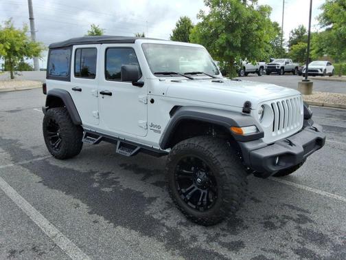 Bright White Clearcoat 2018 Jeep Wrangler Unlimited Sport