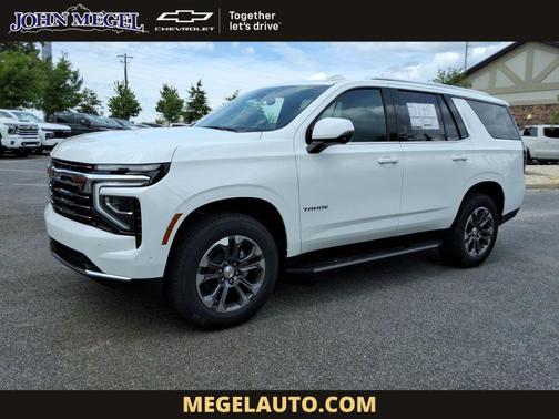 Summit White 2026 Chevrolet Tahoe LT