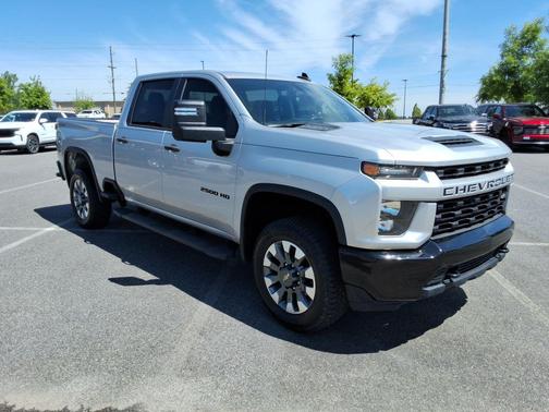 Silver Ice Metallic 2022 Chevrolet Silverado 2500 Custom