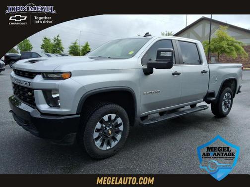 Silver Ice Metallic 2022 Chevrolet Silverado 2500 Custom