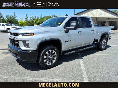 Silver Ice Metallic 2022 Chevrolet Silverado 2500 Custom