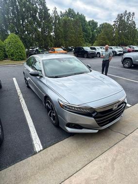 Gray Pearl 2022 Honda Accord Hybrid Sport