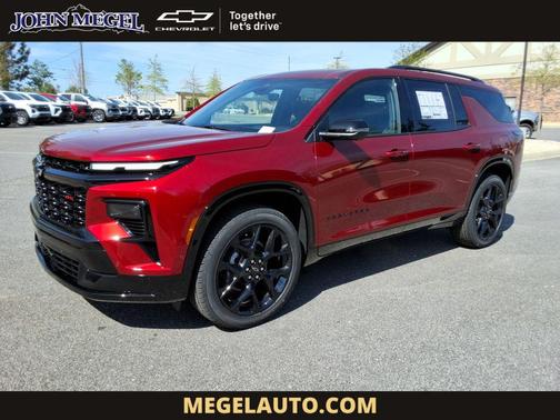 Radiant Red Tintcoat 2026 Chevrolet Traverse RS