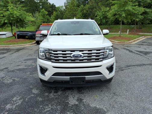 White Platinum Metallic Tri-Coat 2019 Ford Expedition Limited