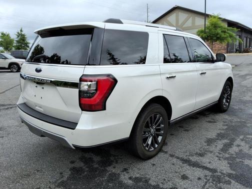 White Platinum Metallic Tri-Coat 2019 Ford Expedition Limited