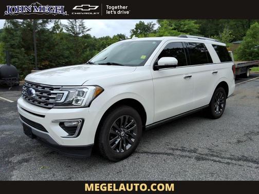 White Platinum Metallic Tri-Coat 2019 Ford Expedition Limited