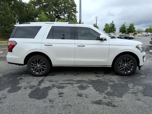 White Platinum Metallic Tri-Coat 2019 Ford Expedition Limited
