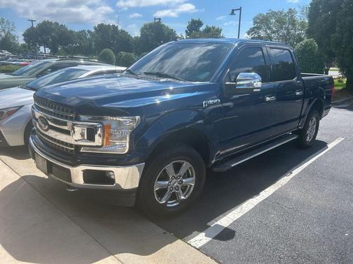 Blue 2020 Ford F-150 XLT