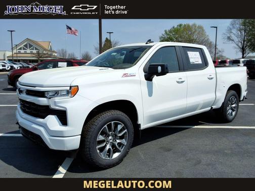 Summit White 2026 Chevrolet Silverado 1500 RST