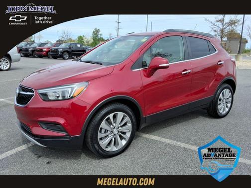Winterberry Red Metallic 2019 Buick Encore Preferred
