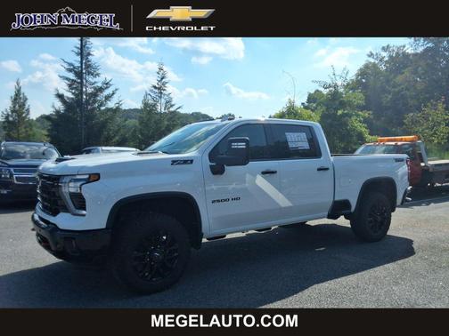 Summit White 2026 Chevrolet Silverado 2500 LTZ