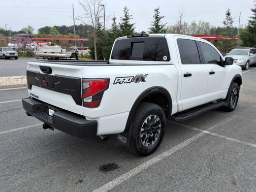 Glacier White 2024 Nissan Titan PRO-4X