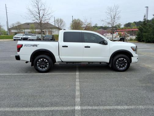 Glacier White 2024 Nissan Titan PRO-4X