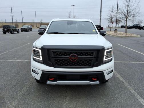 Glacier White 2024 Nissan Titan PRO-4X