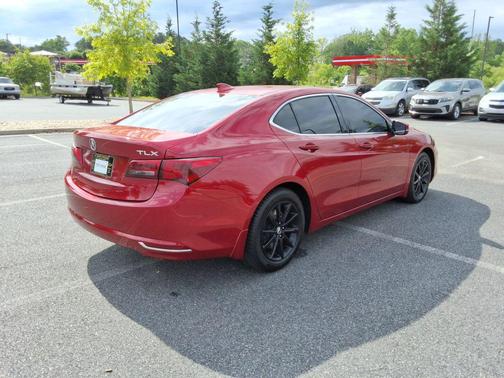 Red 2020 Acura TLX Base