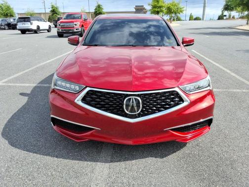 Red 2020 Acura TLX Base